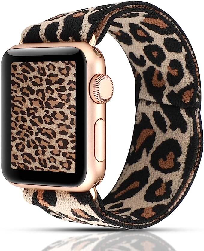 YOSWAN Stretchy Loop Strap Compatible with Apple Watch