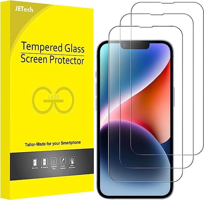 JETech Screen Protector for iPhone 14