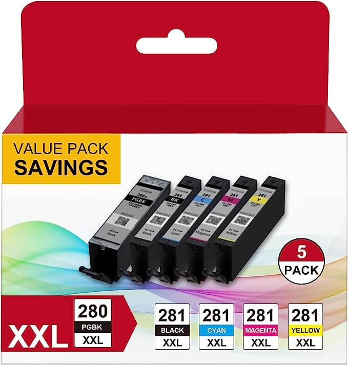 Canon PGI-280XL/CLI-281 5 Color Pack