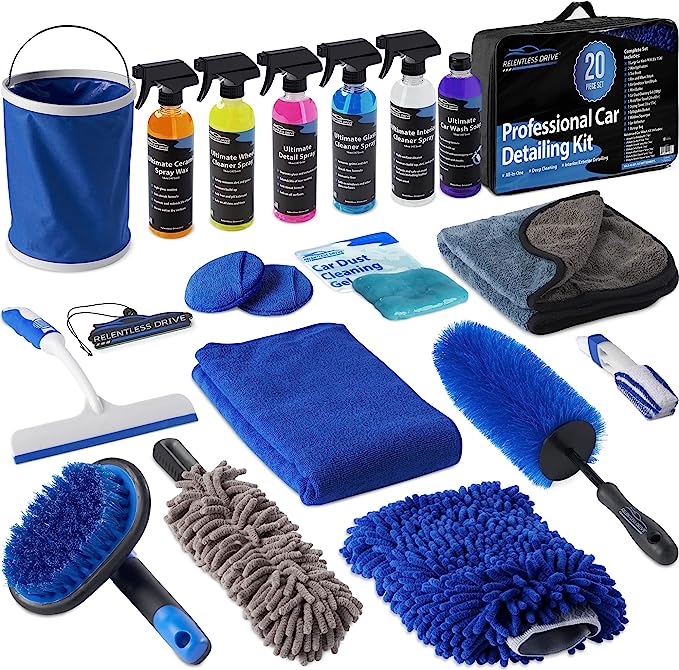 Relentless Drive Car Wash Kit (20pc)